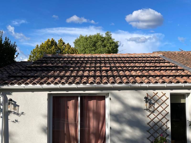 Installation de panneaux photovoltaïques sur Trets